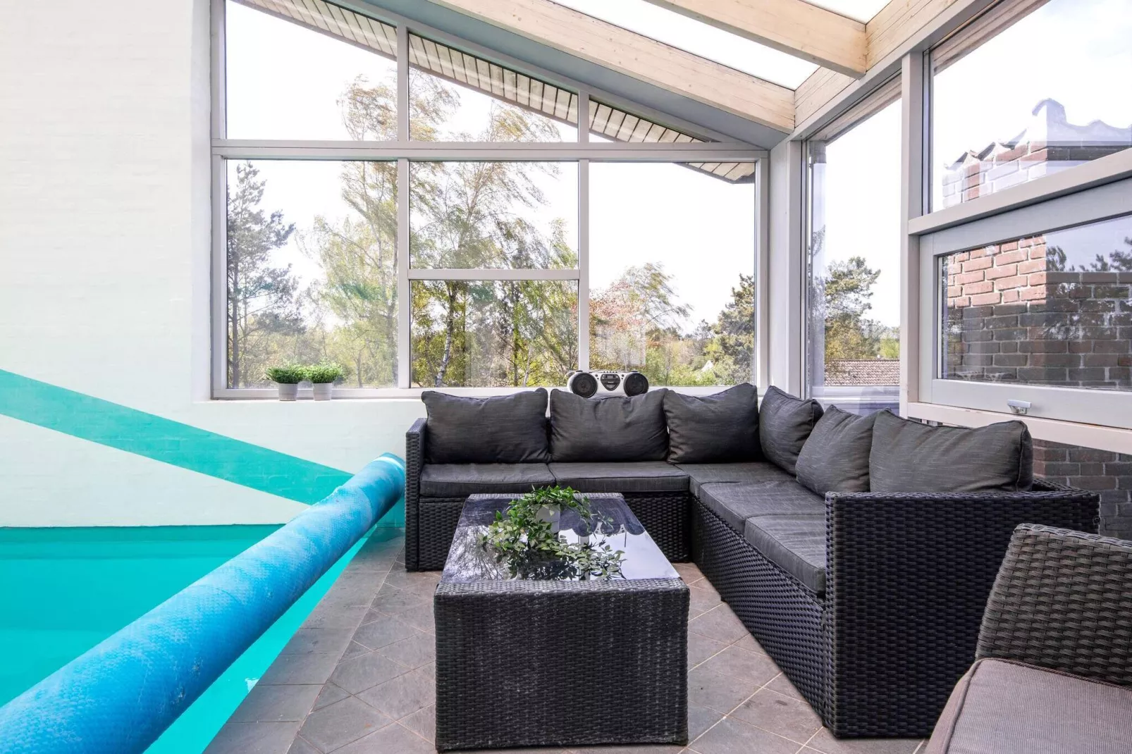 8 persoons vakantie huis in Knebel-By Traum-Zwembad