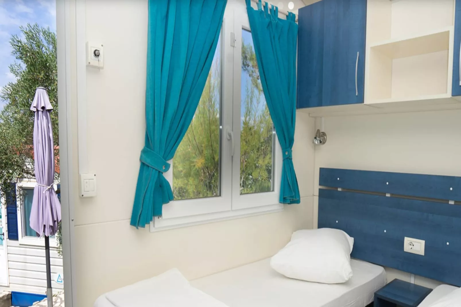 Mobile Homes Kovacine Cres-MH Twin - 2 Pers-Slaapkamer