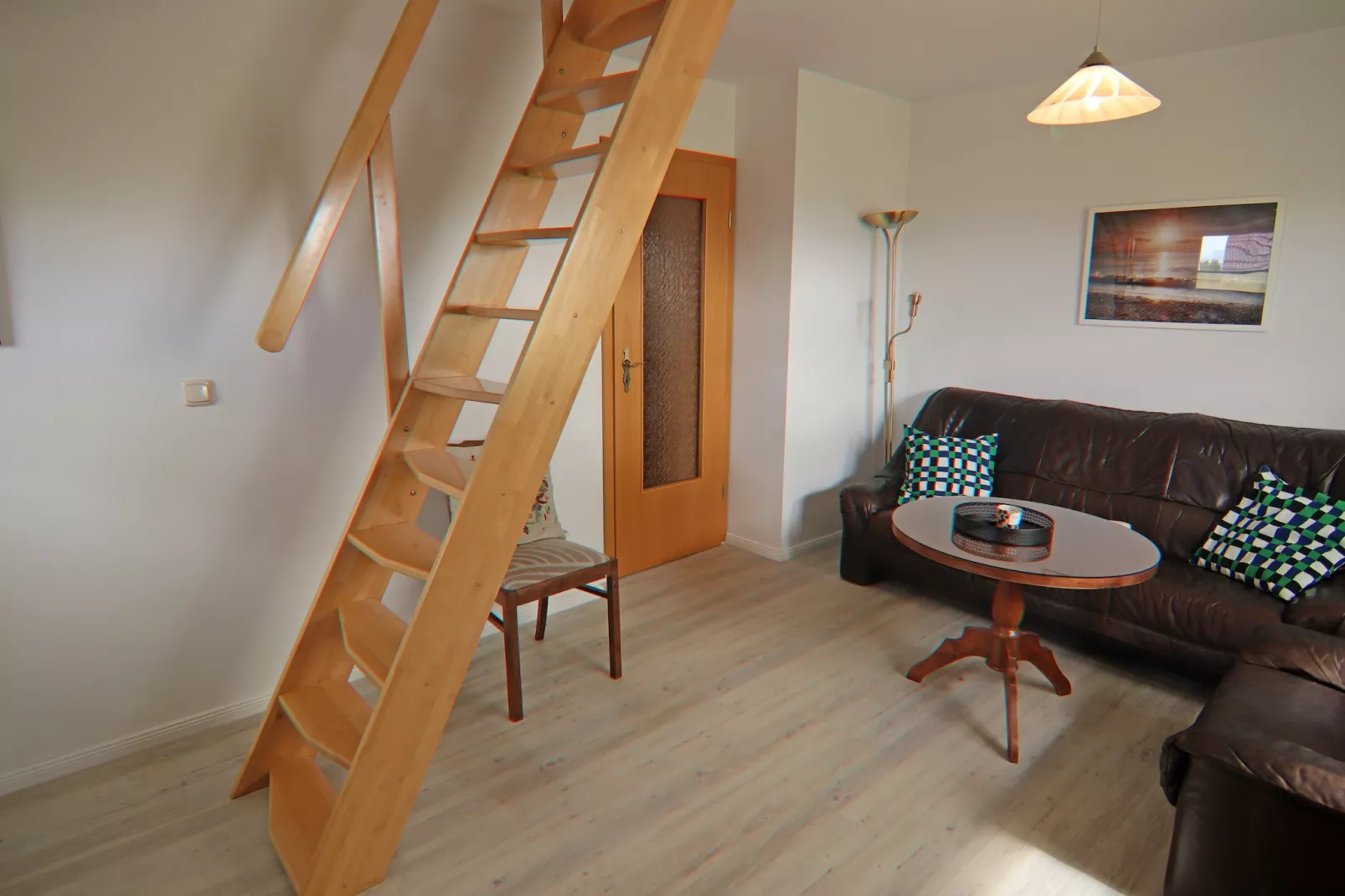 Ferienwohnung Fred strandnah in Rerik-Woonkamer