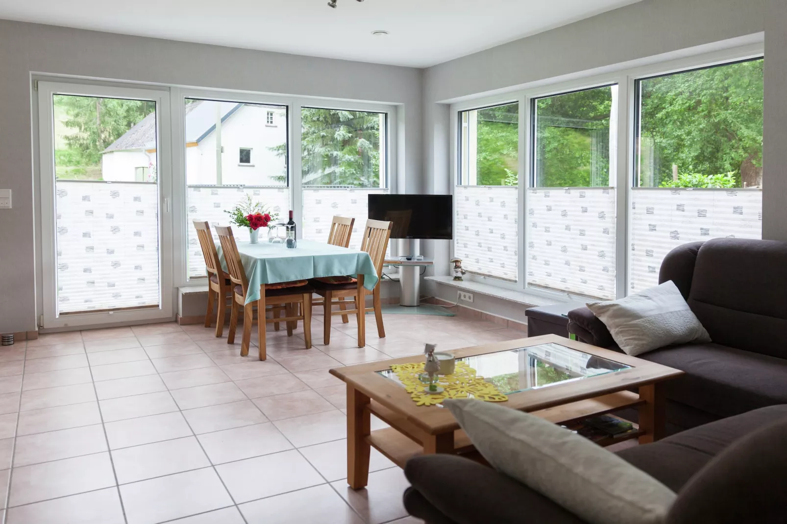 Ferienwohnung Burkart-Woonkamer