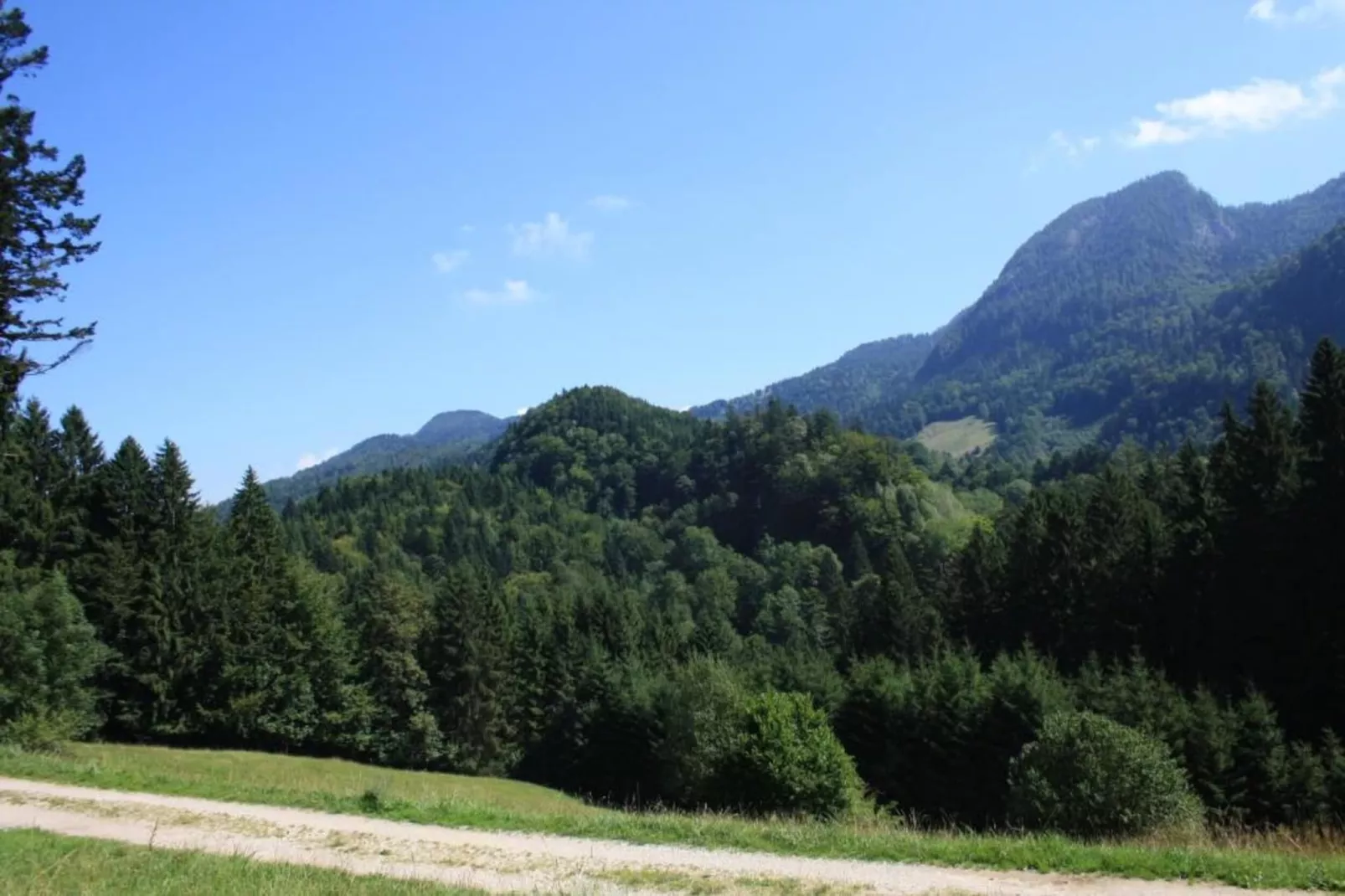 Bauernhaus-Gebieden zomer 5km