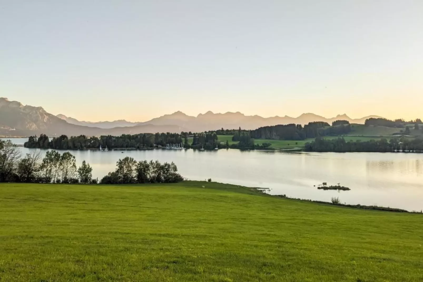 Allgäu-Gebieden zomer 20km