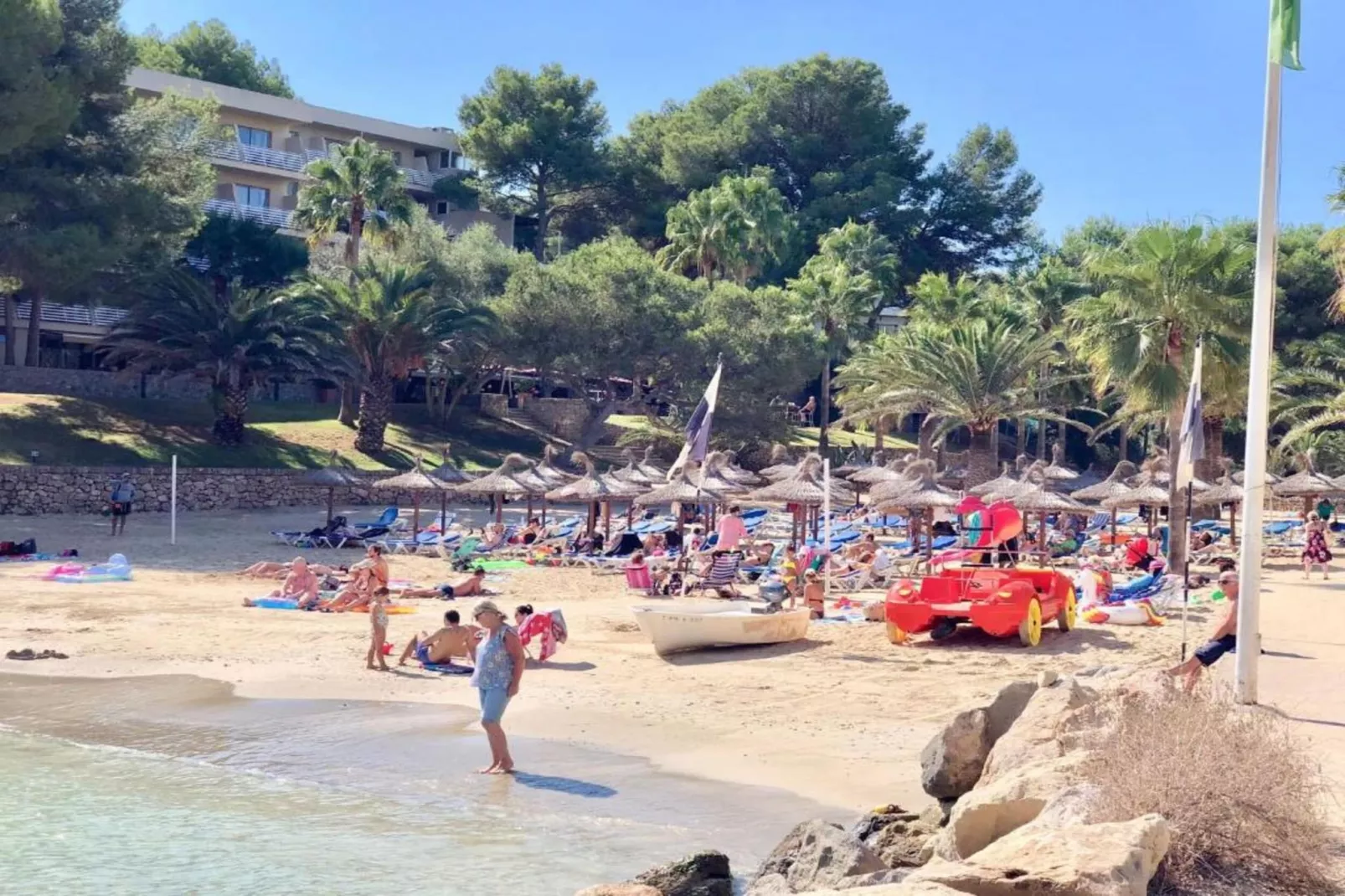 Es Rafal-Gebieden zomer 20km