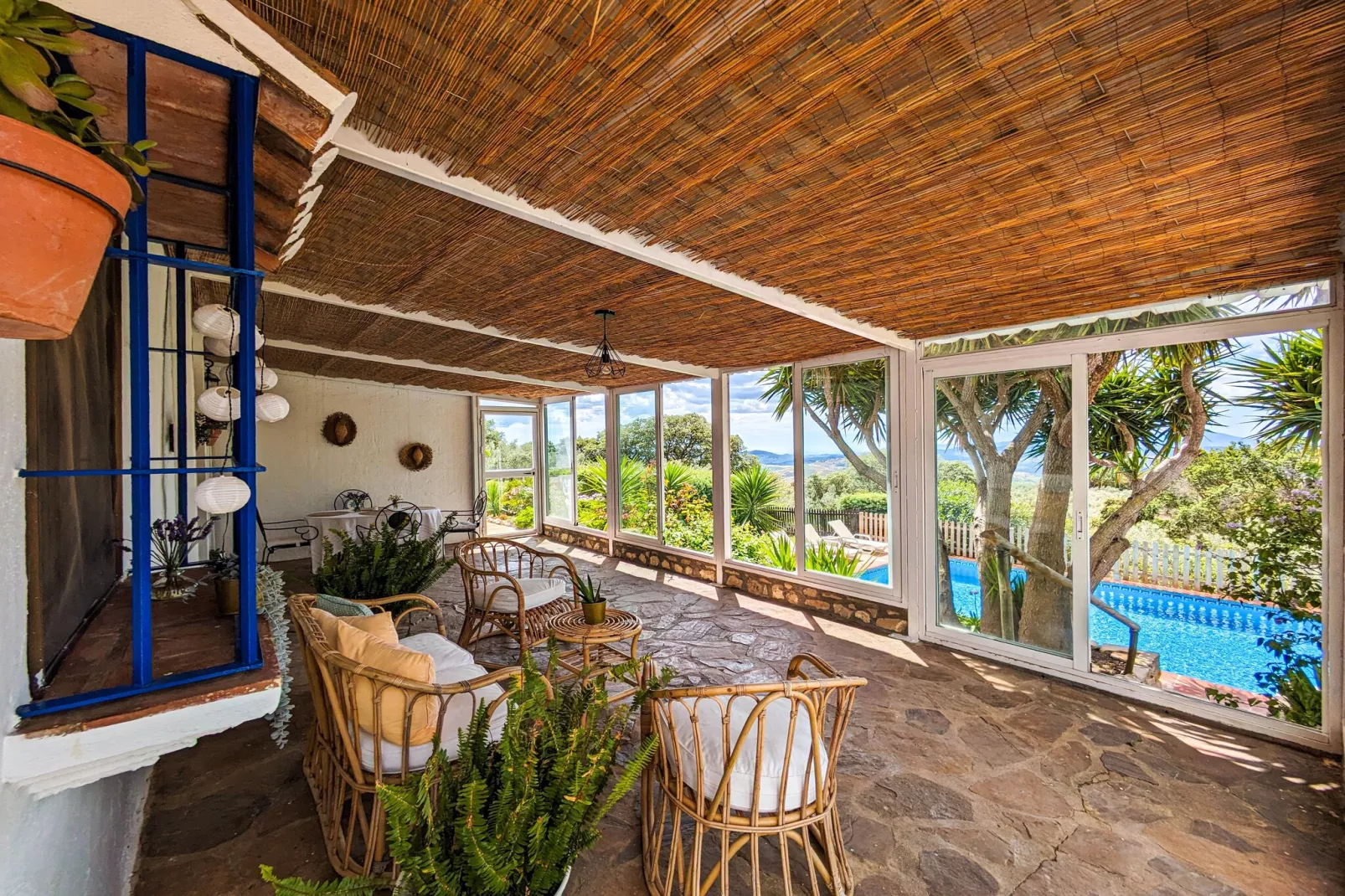 Finca las Chozas-Terrasbalkon
