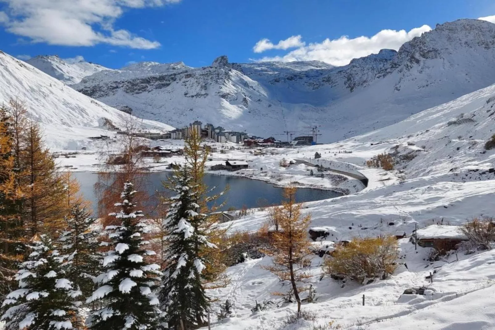 Le Hameau du Borsat 4-Gebied winter 5km