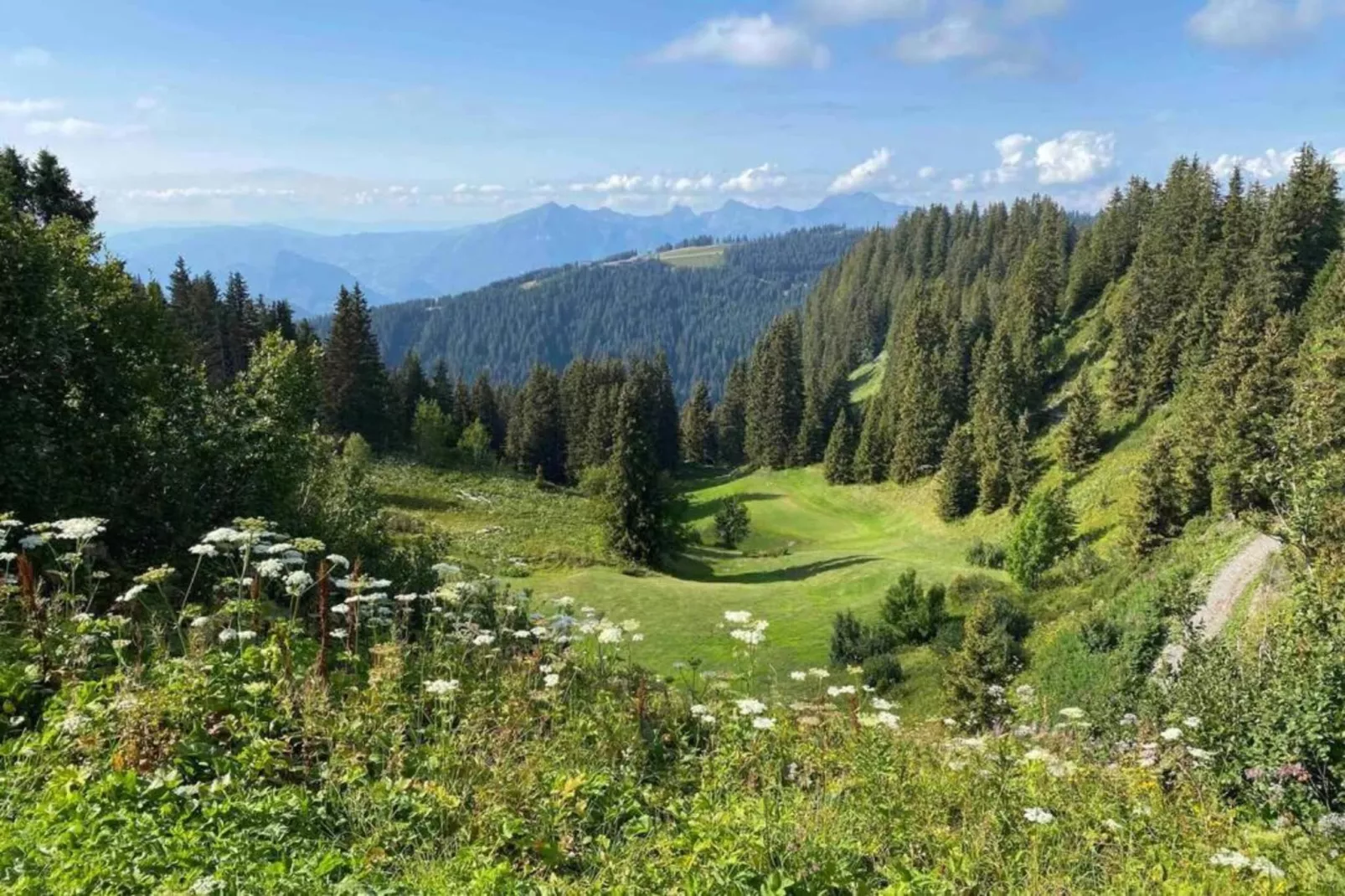 Les Portes du Grand Massif 3-Gebieden zomer 5km
