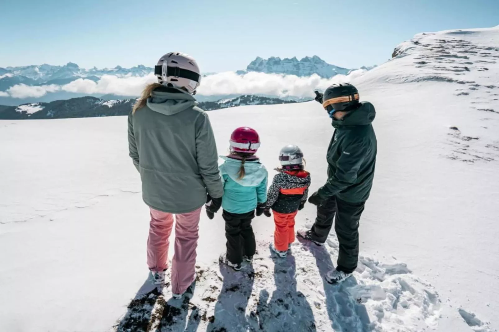 Les Fermes de Chatel 1-Gebied winter 20km