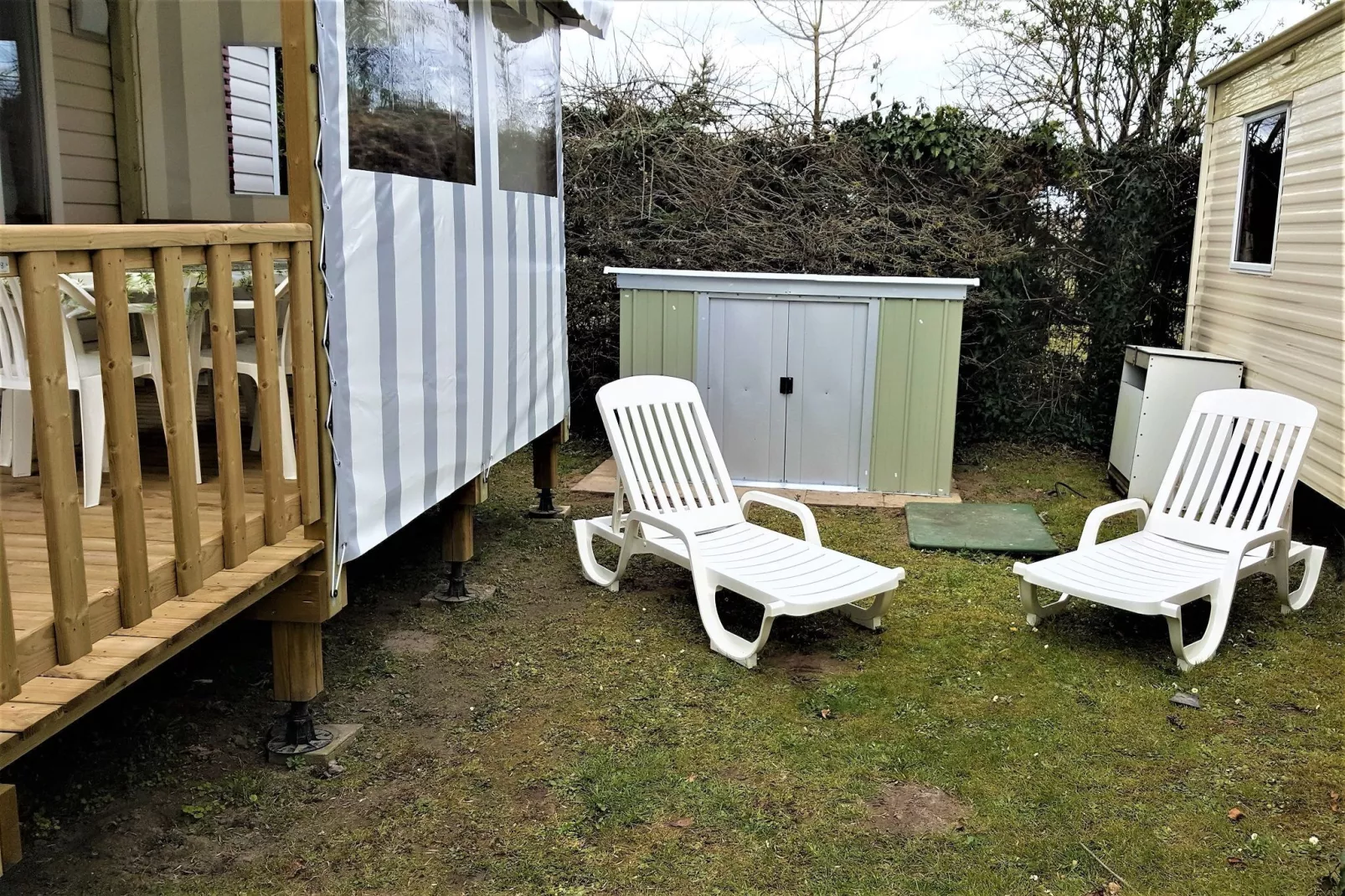 Mobil-home 6 pax-Terrasbalkon