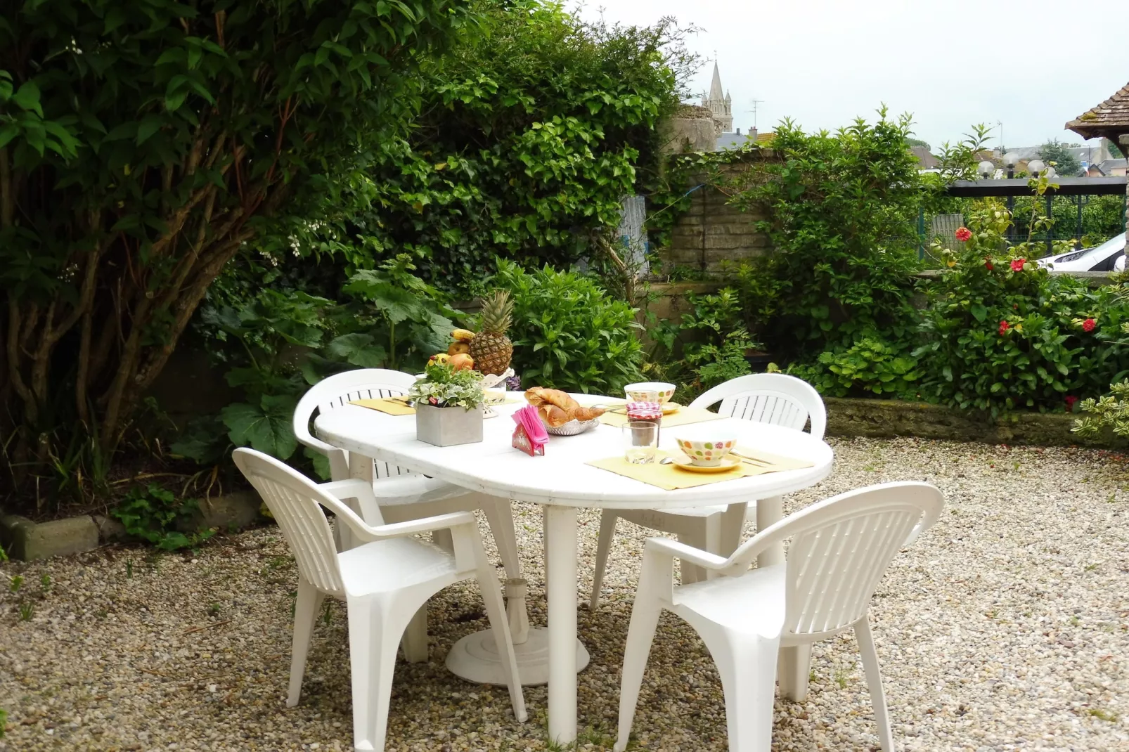 Holiday flat, Arromanches-les-Bains-SLOOP - app. au rez-de-chaussée-Terrasbalkon