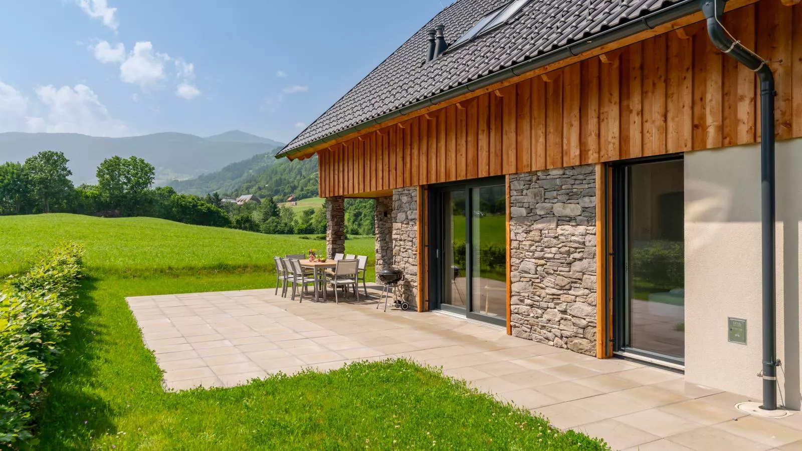 Mountain Chalet An der Mur-Tuinen zomer