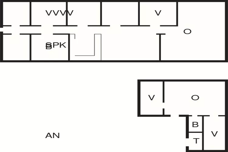 14 persoons vakantie huis in Rømø-By Traum-Plattegrond