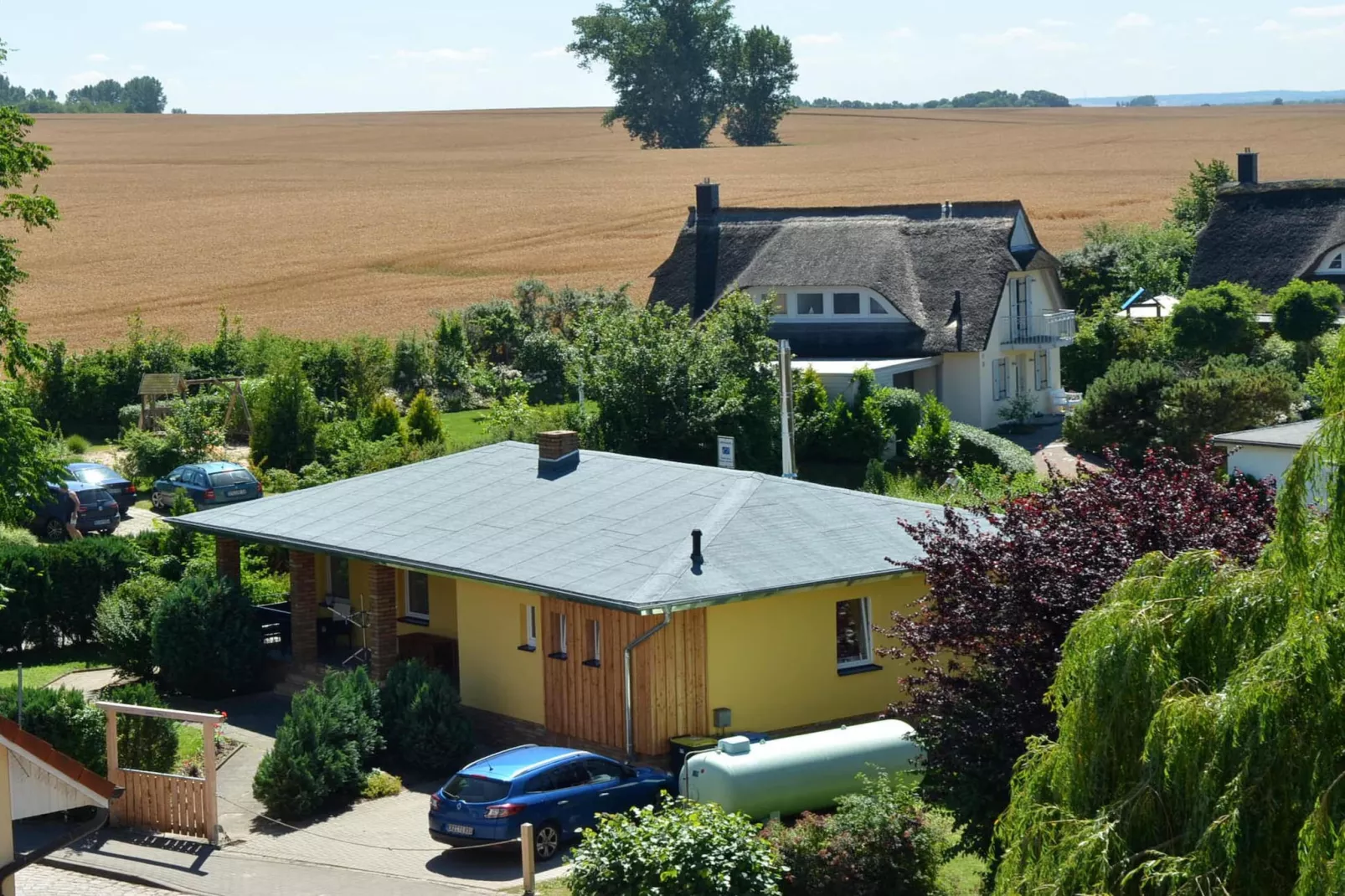 Inselhaus Piet auf der Insel Poel-Buitenkant zomer