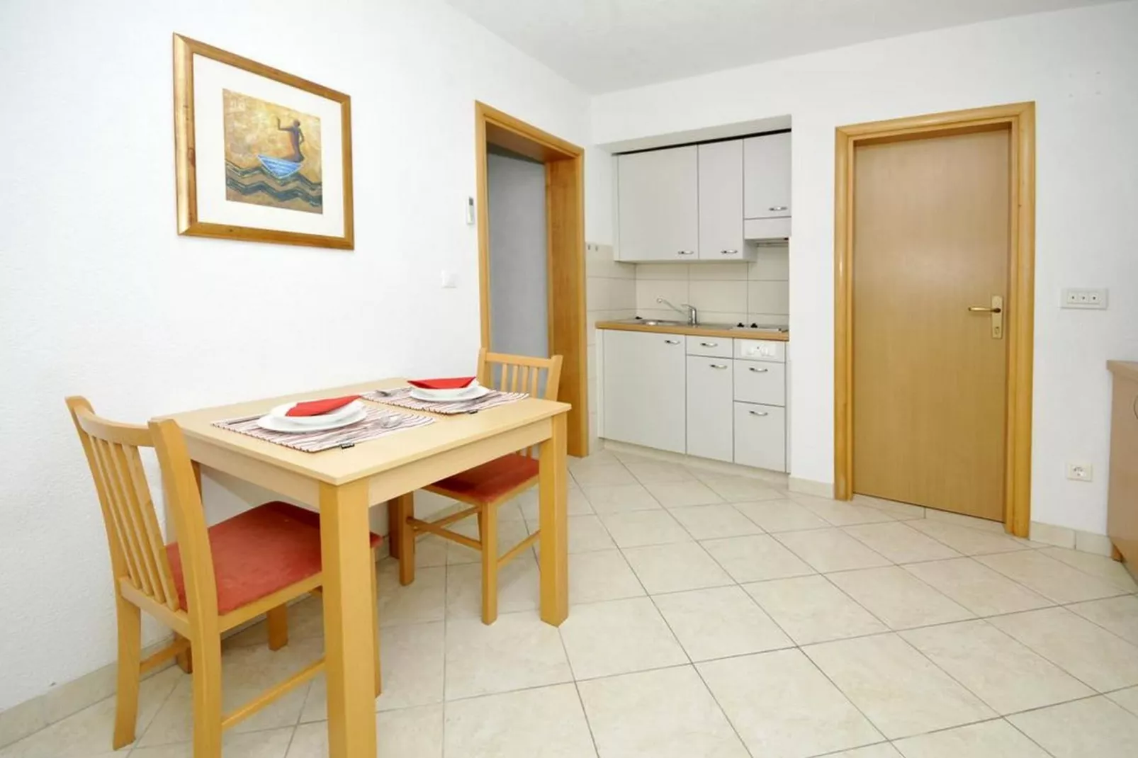 Apartments Villa Moonlight - One Bedroom Apartment with Sea View Balcony and Terrace (Sandra)-Eetkamer