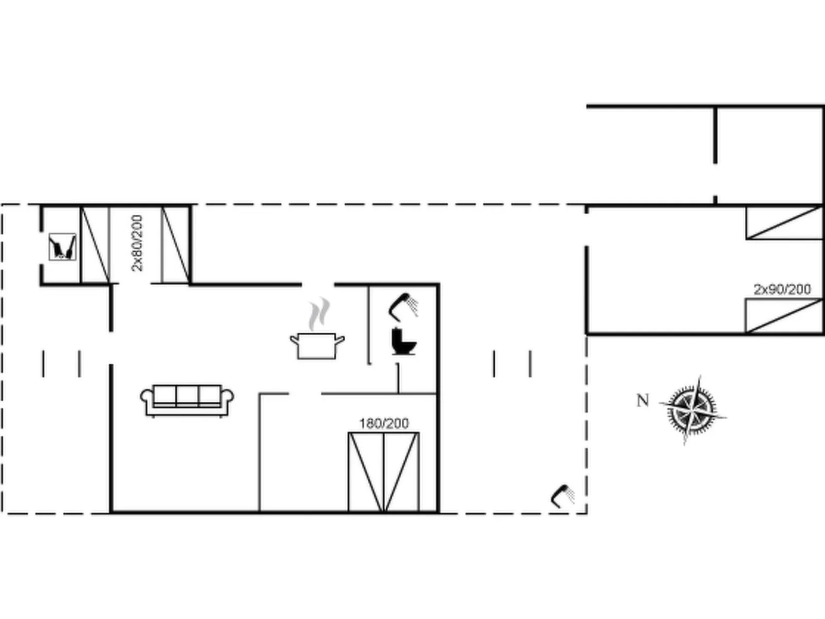 "Mirkka" - 200m from the sea-Binnen