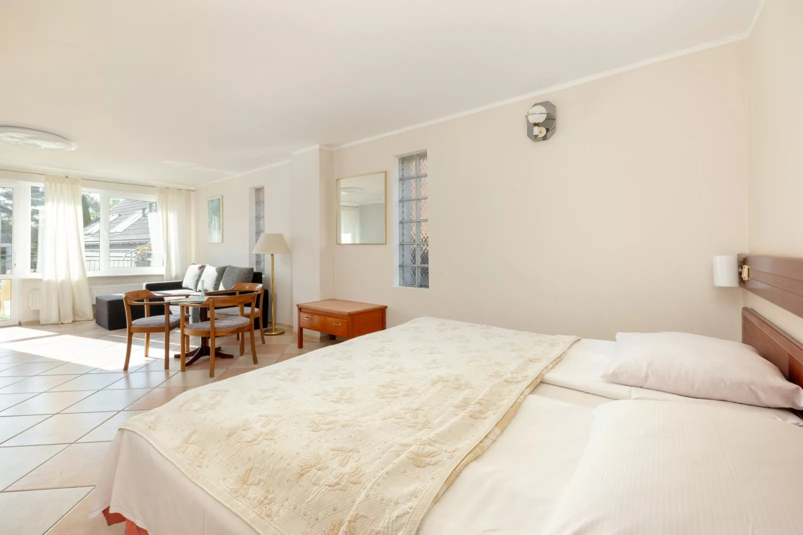 Studio wakacyjne nr 8 dla 4 osób Rewal-Slaapkamer