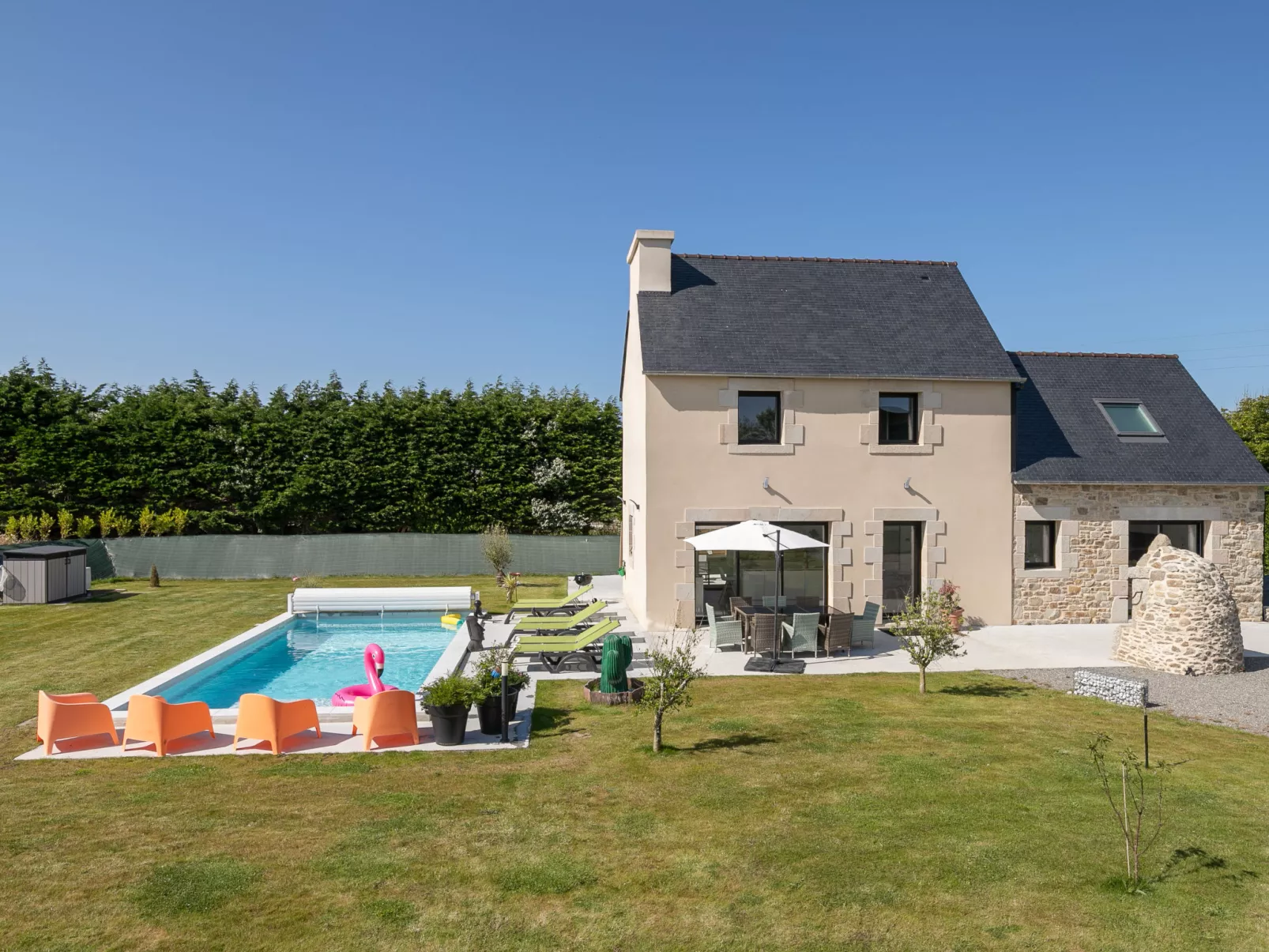 La Maison de Parrain-Buiten
