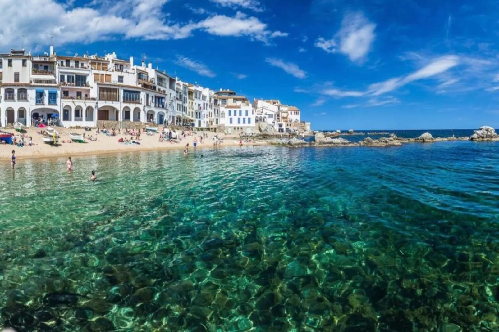 Costa Brava E-6-Gebieden zomer 20km