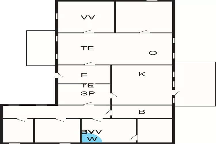 8 persoons vakantie huis in Svendborg-Plattegrond
