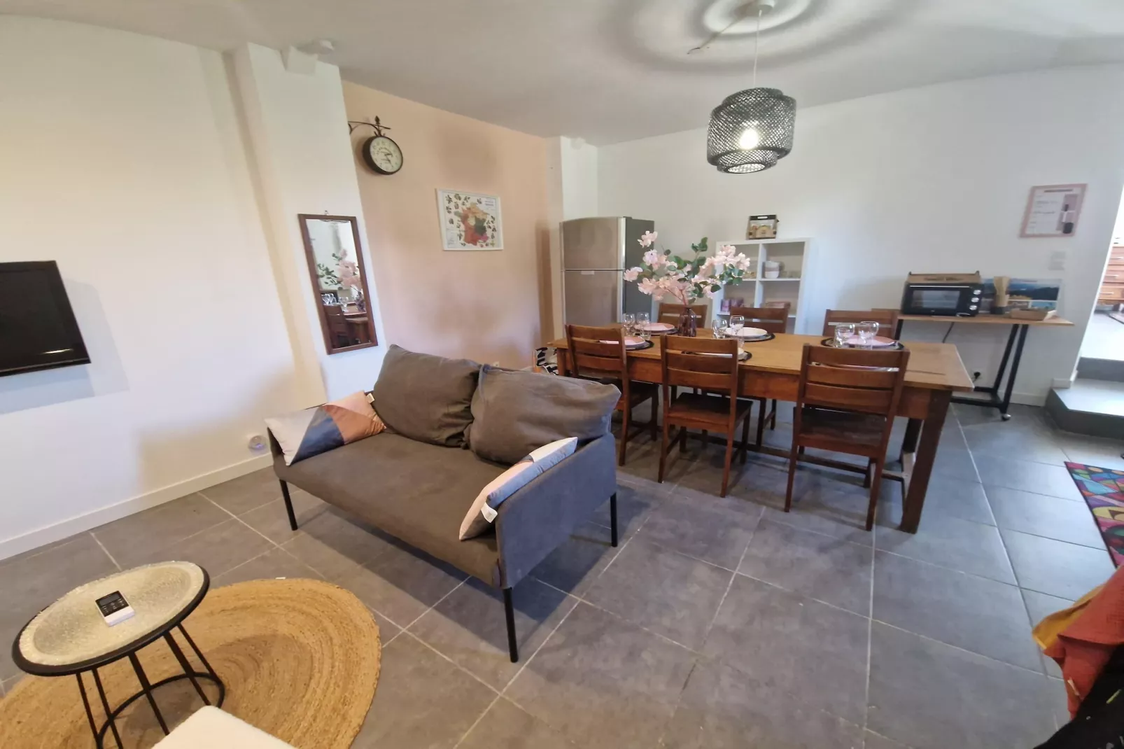 Appartement La Pampa-Woonkamer