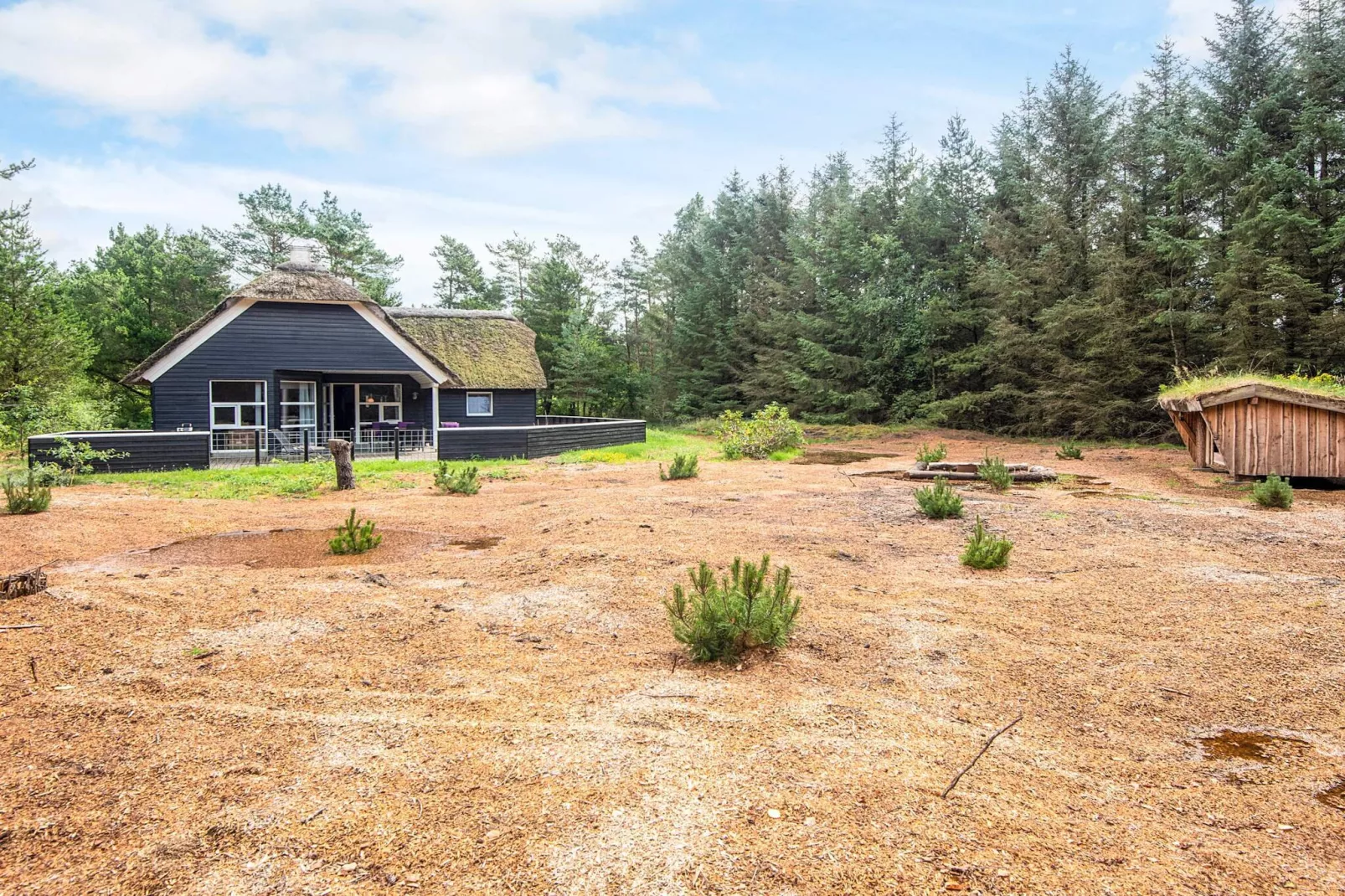 Vakantieoase in de natuur van Houstrup-Buitenlucht