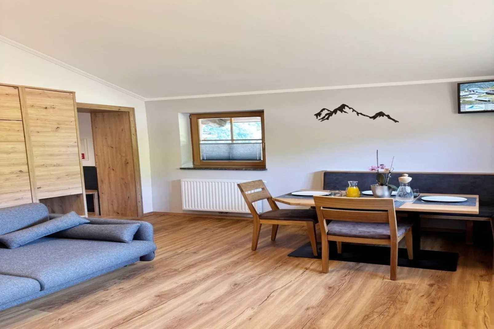 Apartment Maiskogel - Oberaigenhof-Woonkamer