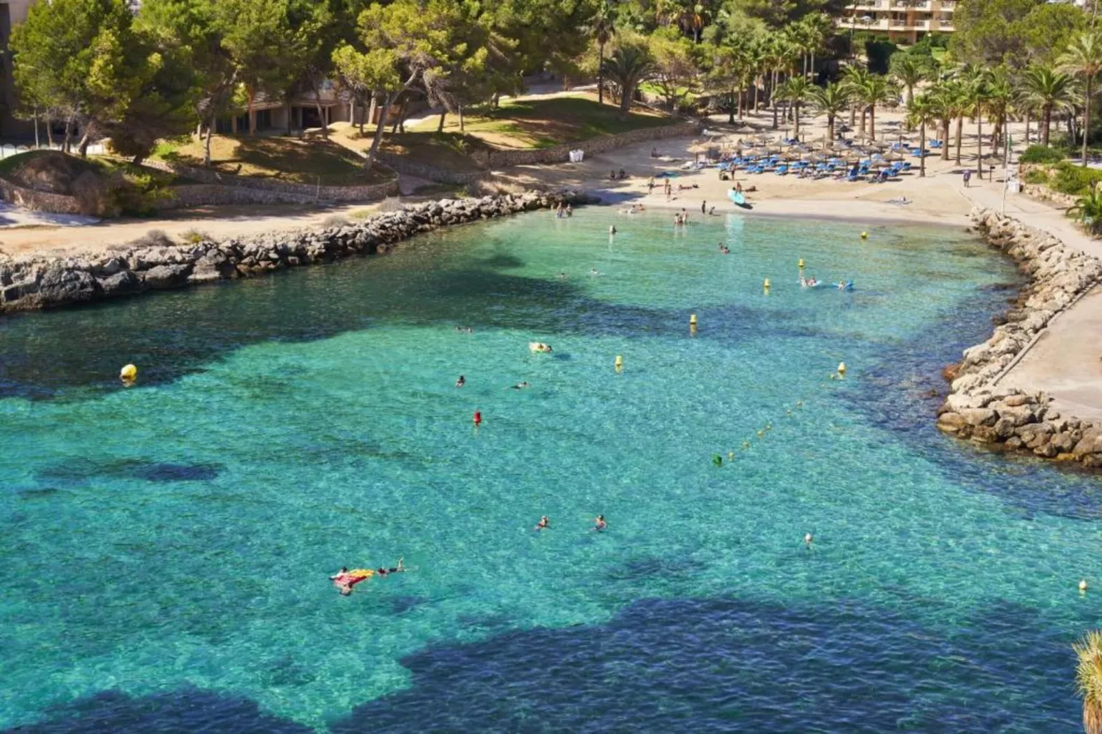 Es Rafal-Gebieden zomer 20km