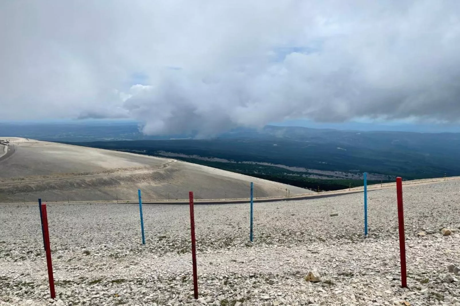Au château près du Ventoux III-Gebieden zomer 5km
