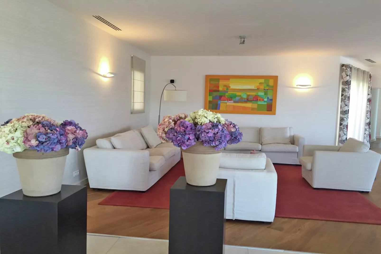 Villa le Mareret-Woonkamer