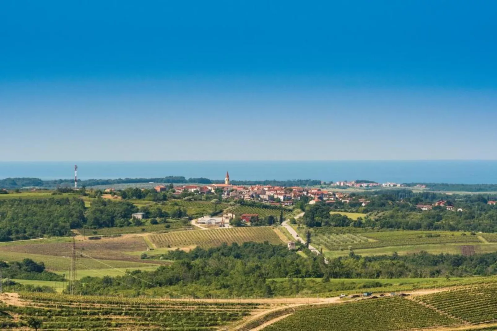 Villa Tin-Gebieden zomer 20km