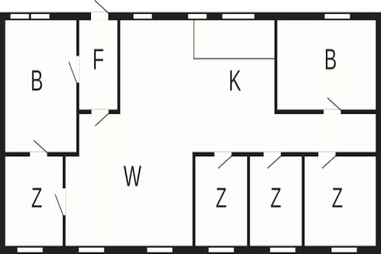 4 room,1.floor,Premium-Plattegrond