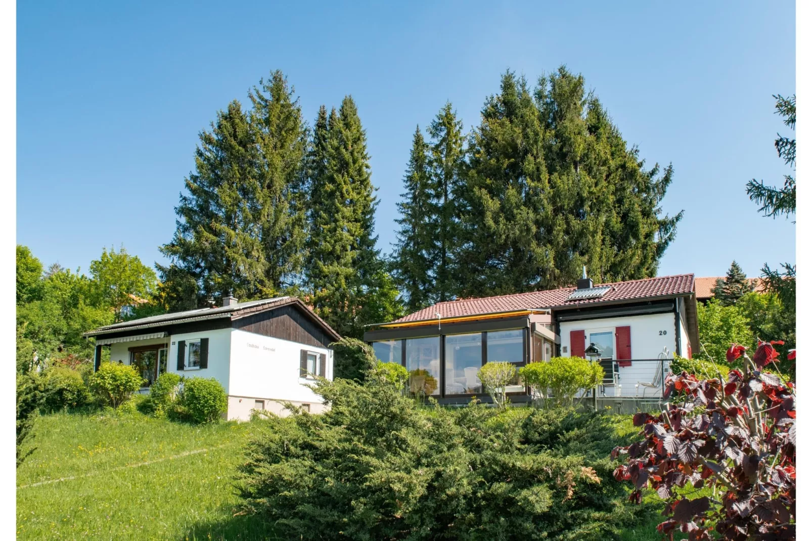 Feriendorf Weissensee-Buitenkant zomer