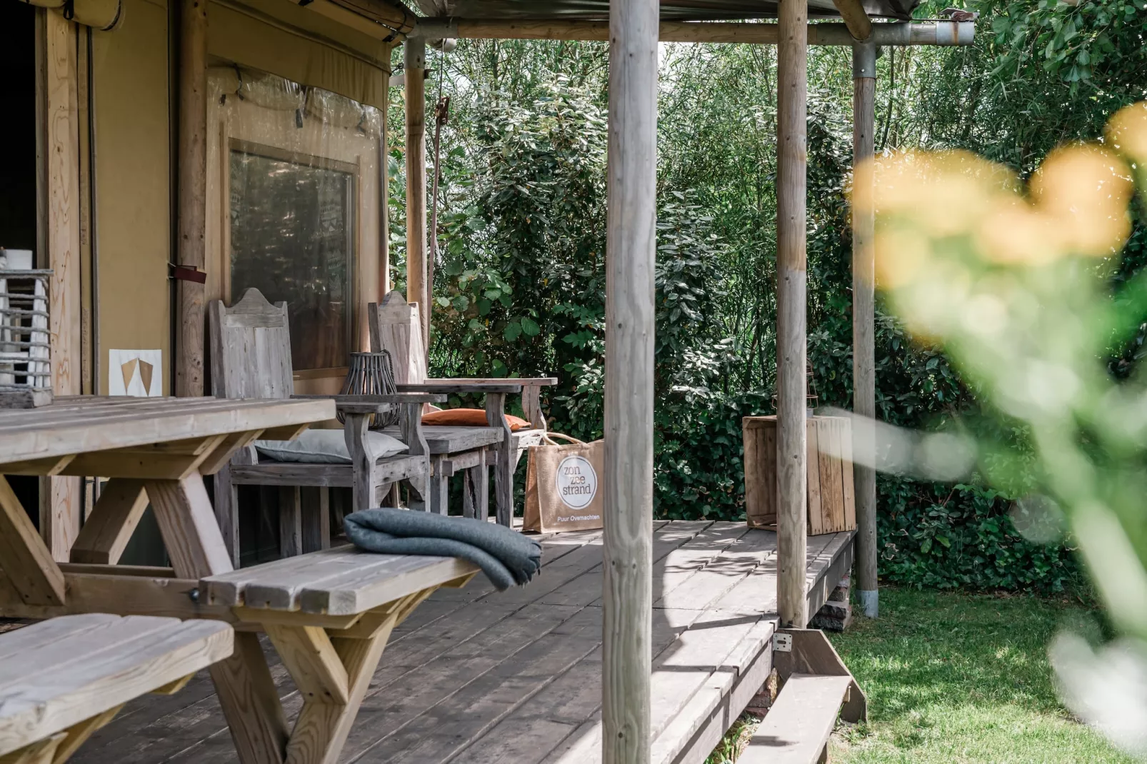 Beach Lodge Luxe - Duynpark-Terrasbalkon