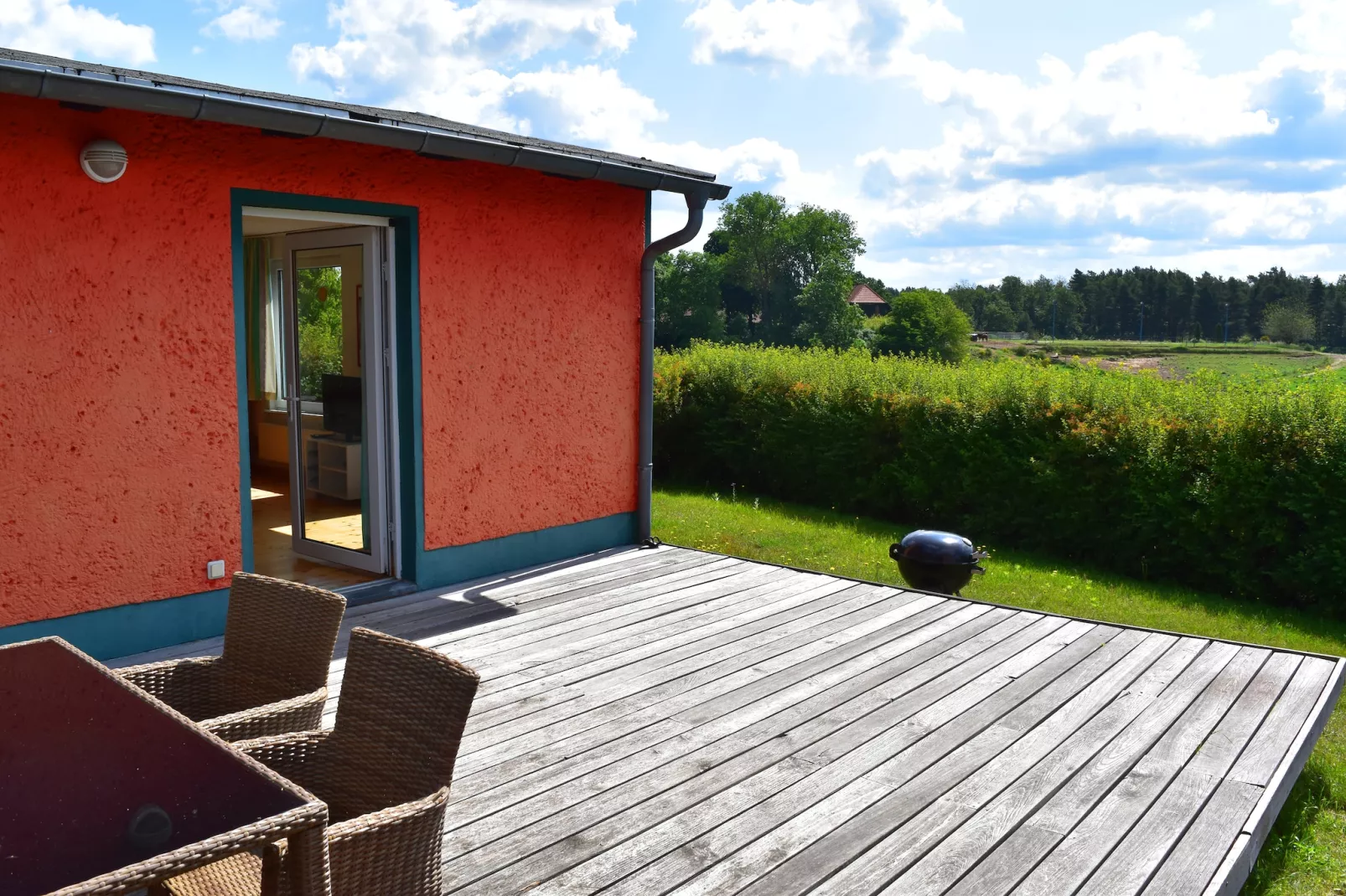 Ferienhäuser Inselblick / Ferienhaus 3 60 qm-Terrasbalkon