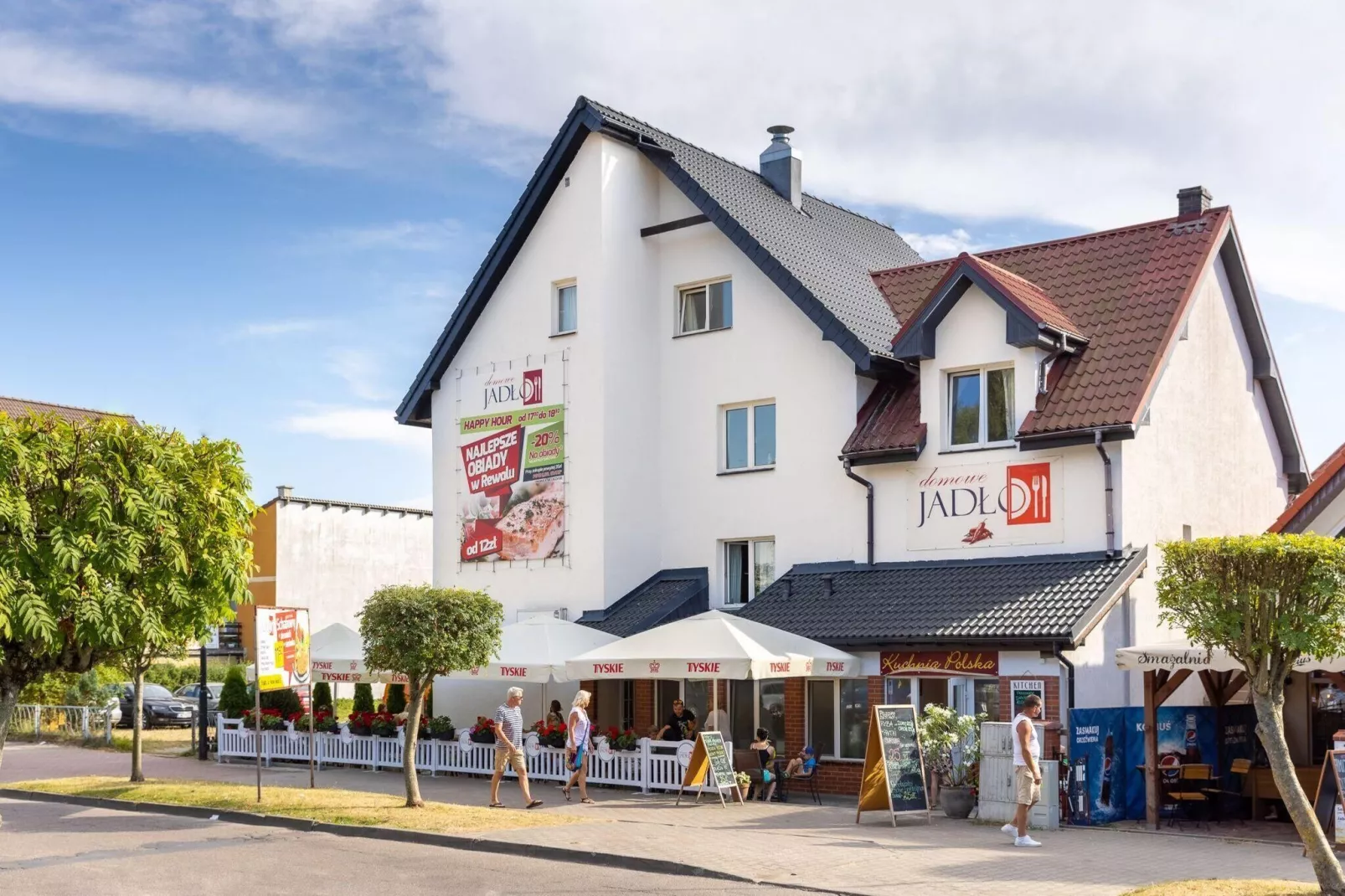 Studio wakacyjne nr 8 dla 4 osób ze śniadaniami Rewal-Buitenkant zomer