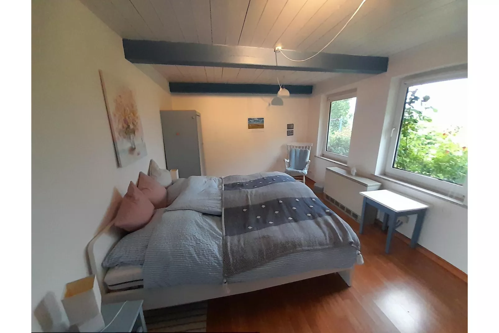 Opas Hus auf Pellworm 2 Erw2Kin-Slaapkamer