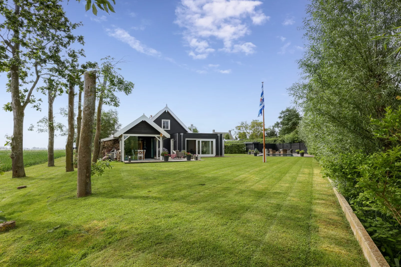 Groeneweg 6 in Wissenkerke-Tuinen zomer