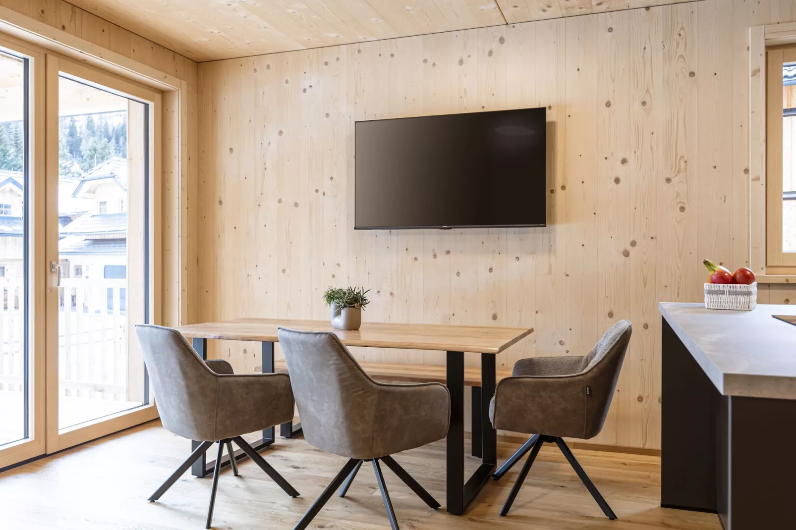 Bergresort Lachtal 6-Woonkamer