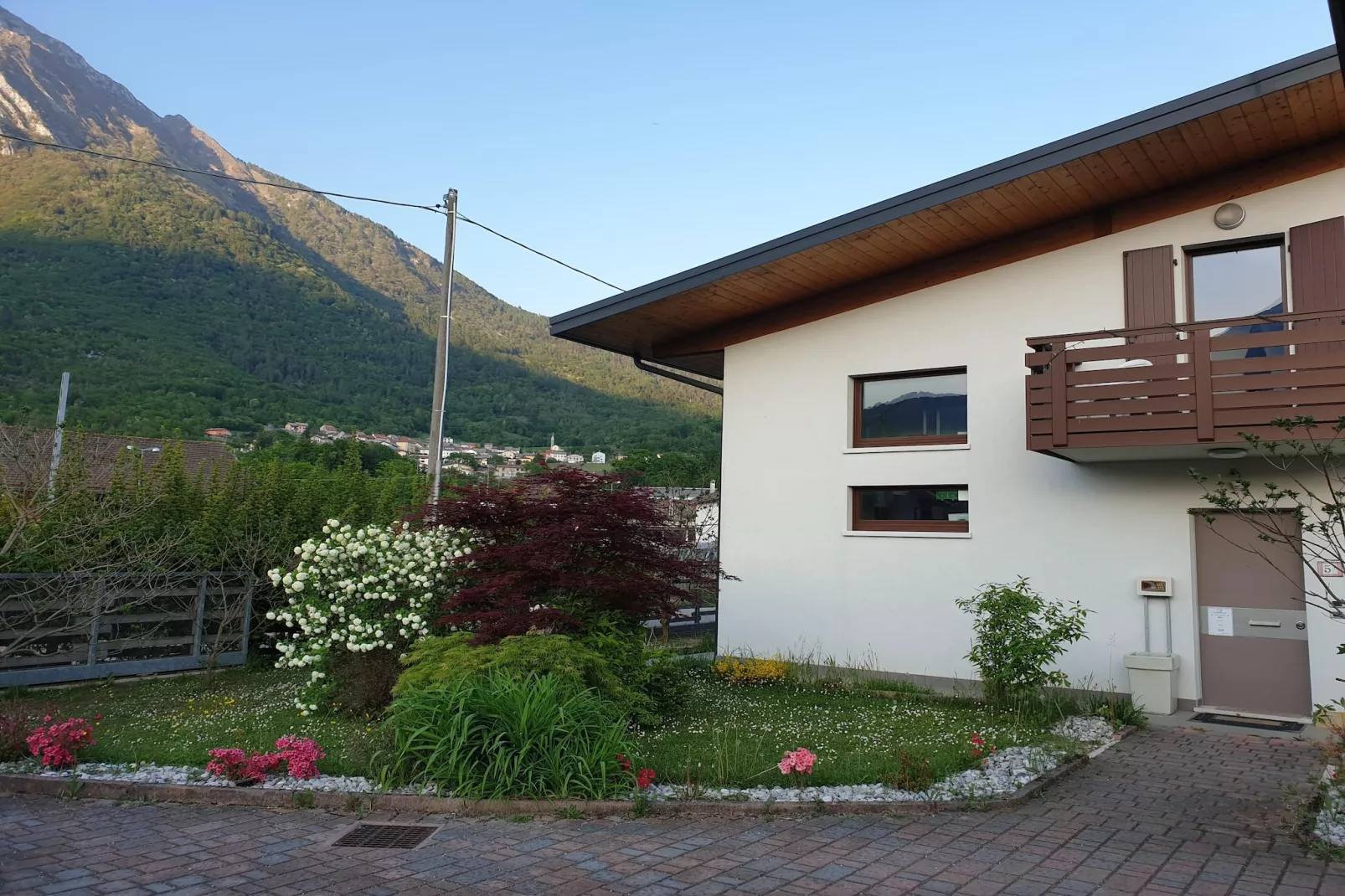 Casa Vacanze Belluno-Buitenkant zomer
