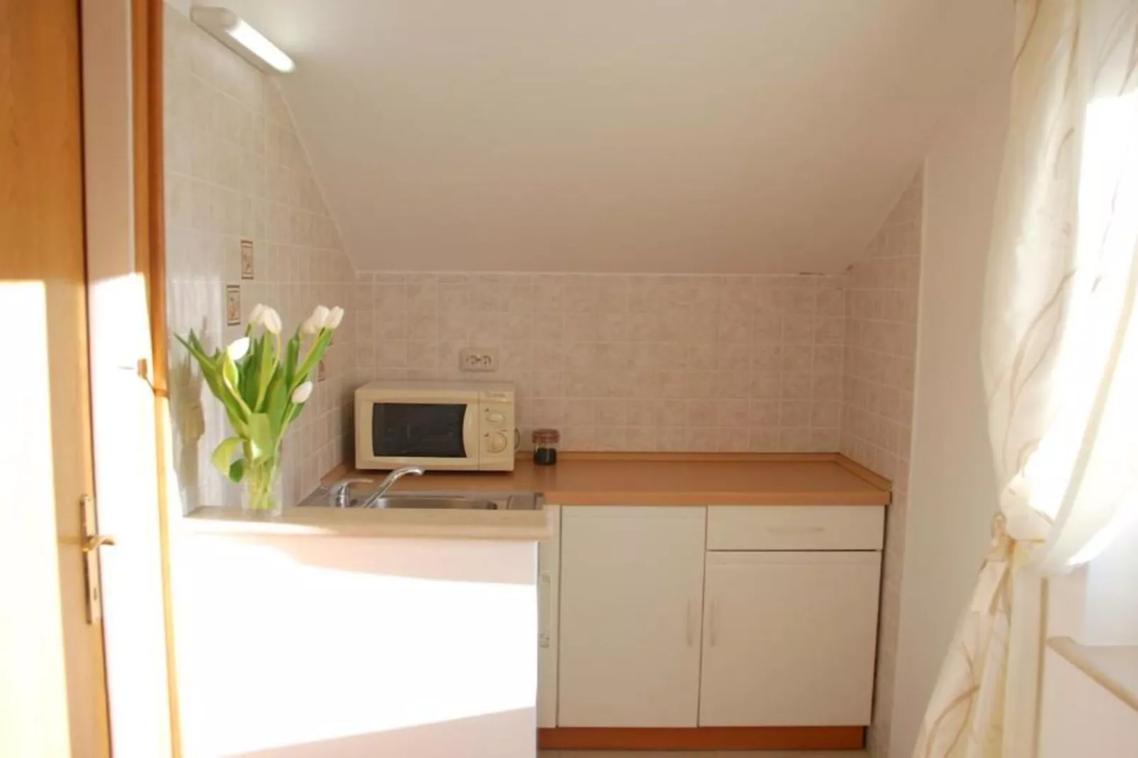 Villa Mediterranea - Studio with Sea View (C)-Keuken
