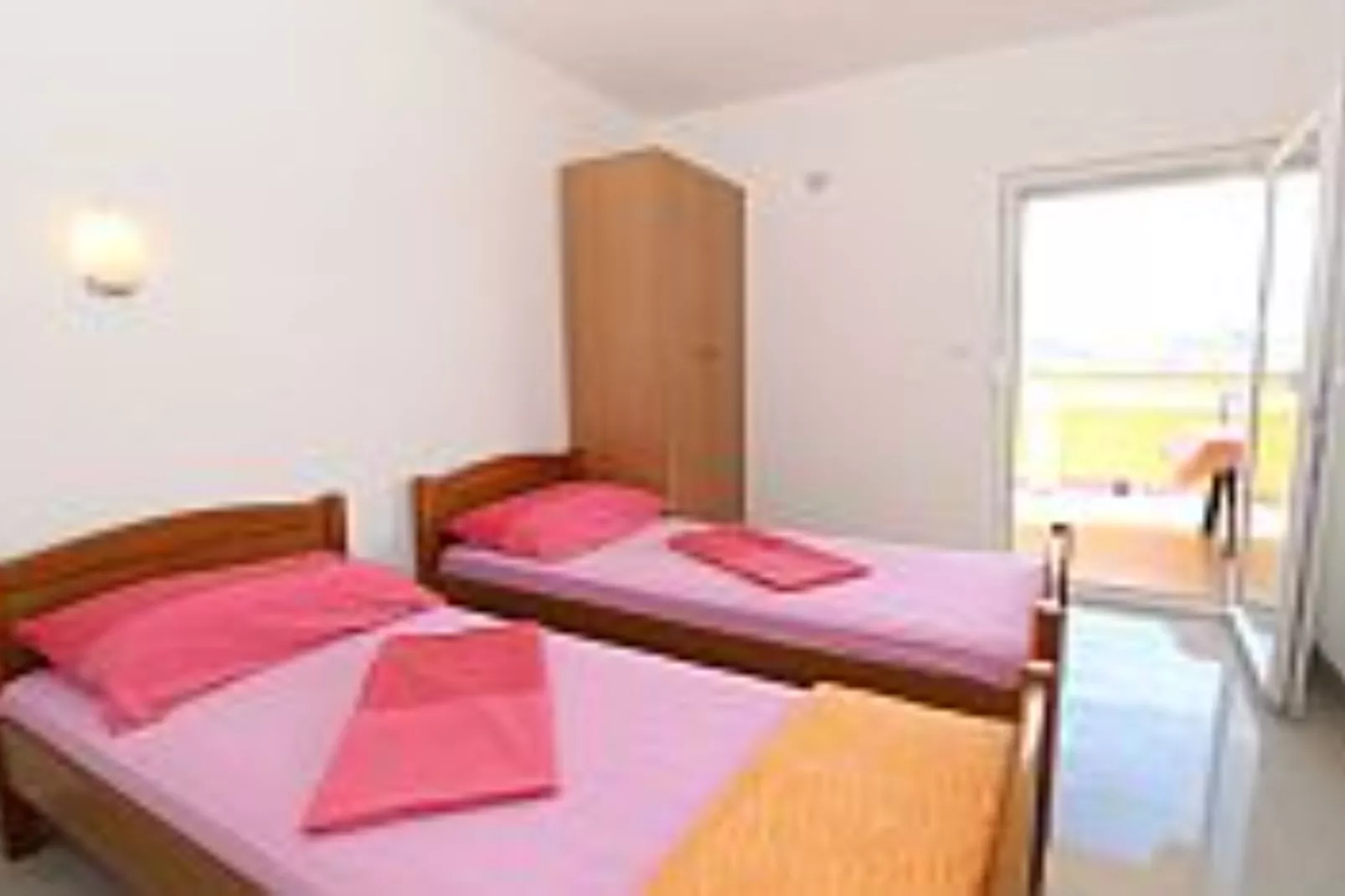 Apartments Jović - Two Bedroom Apartment with Terrace (A3)-Slaapkamer