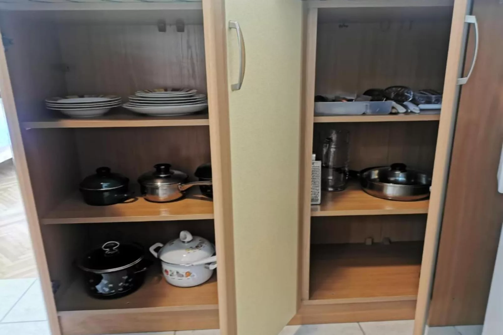 Apartments White House - One Bedroom apartment with Balcony 4-Keuken