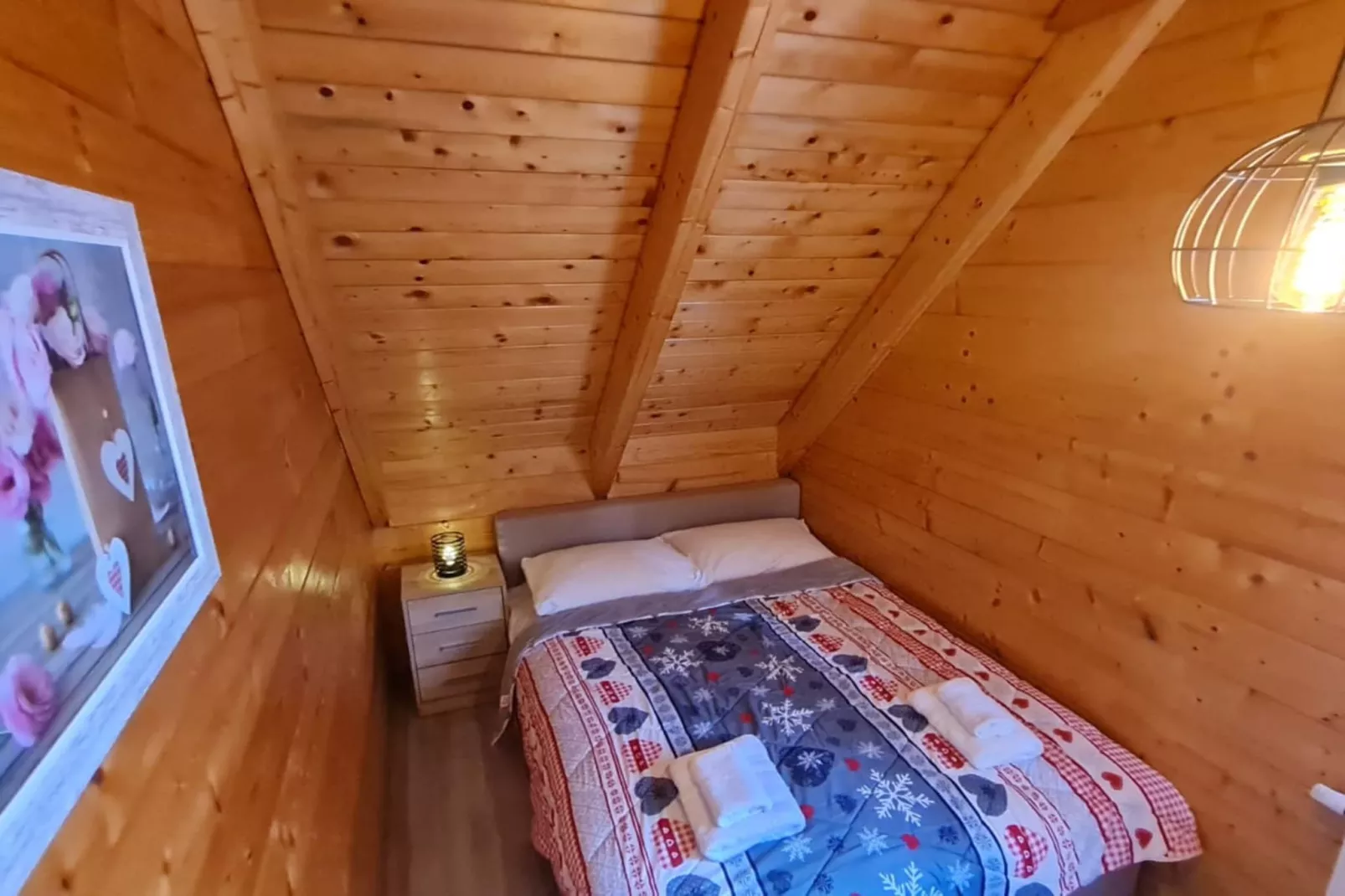 Apartments Plitvice forest - Two Bedroom Apartment with Terrace-Slaapkamer