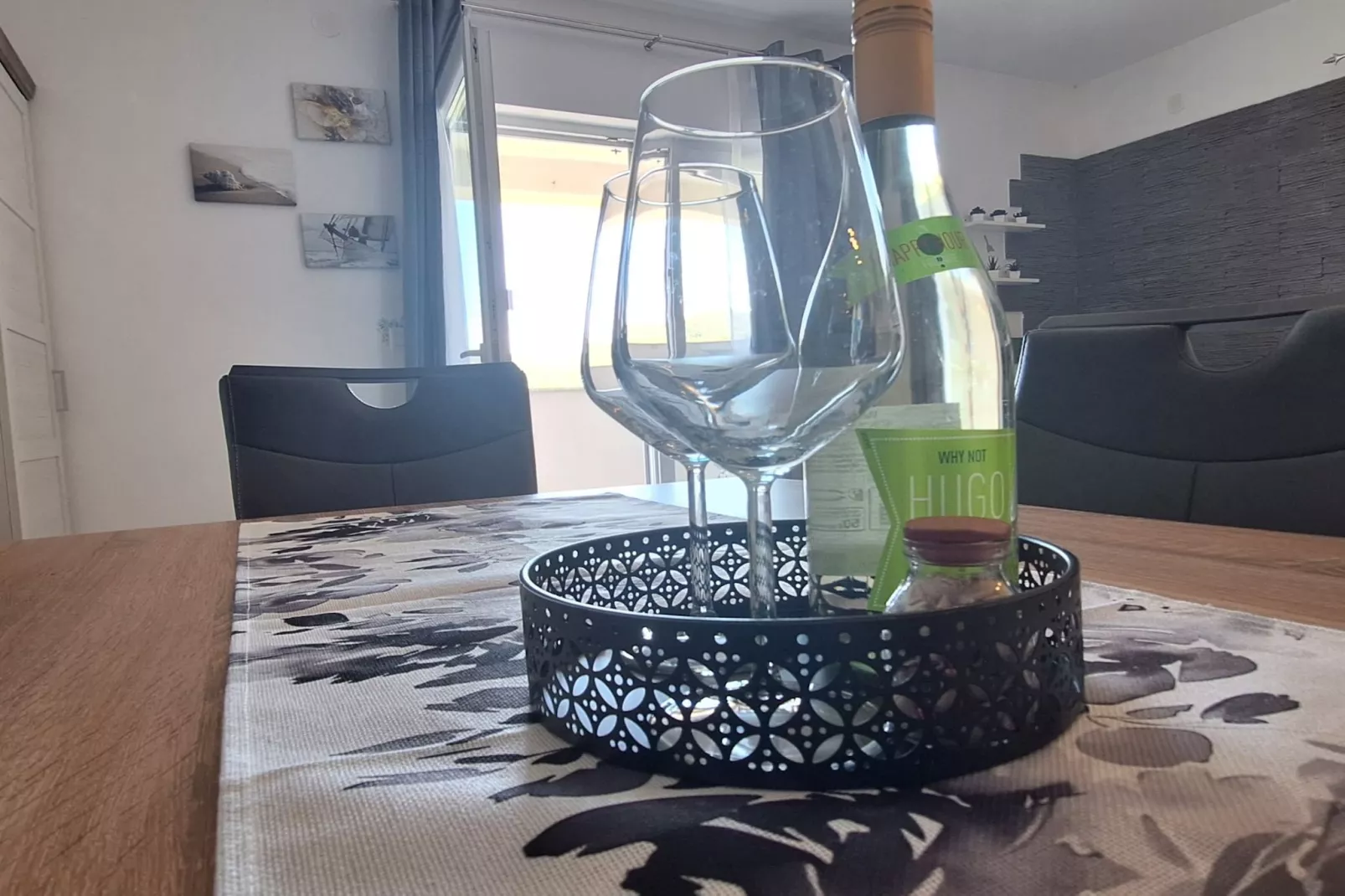 Belisima Delux - One Bedroom Apartment  With Sea View-Eetkamer