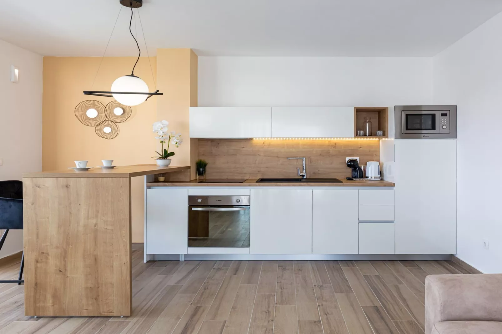 Exclusive Vodice Apartments - Penthouse Apartment A5-Keuken
