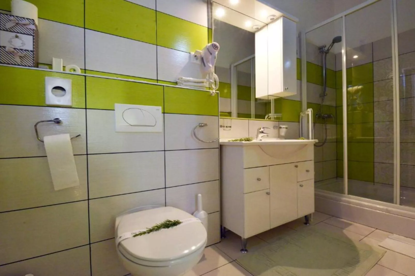 Authentic Istrian Rooms for Unforgettable Stays - Triple Room-Badkamer