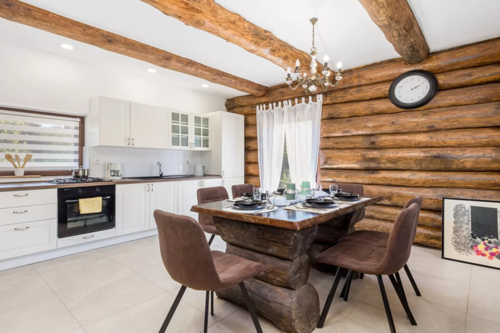 Holiday Home Elizabeta-Eetkamer