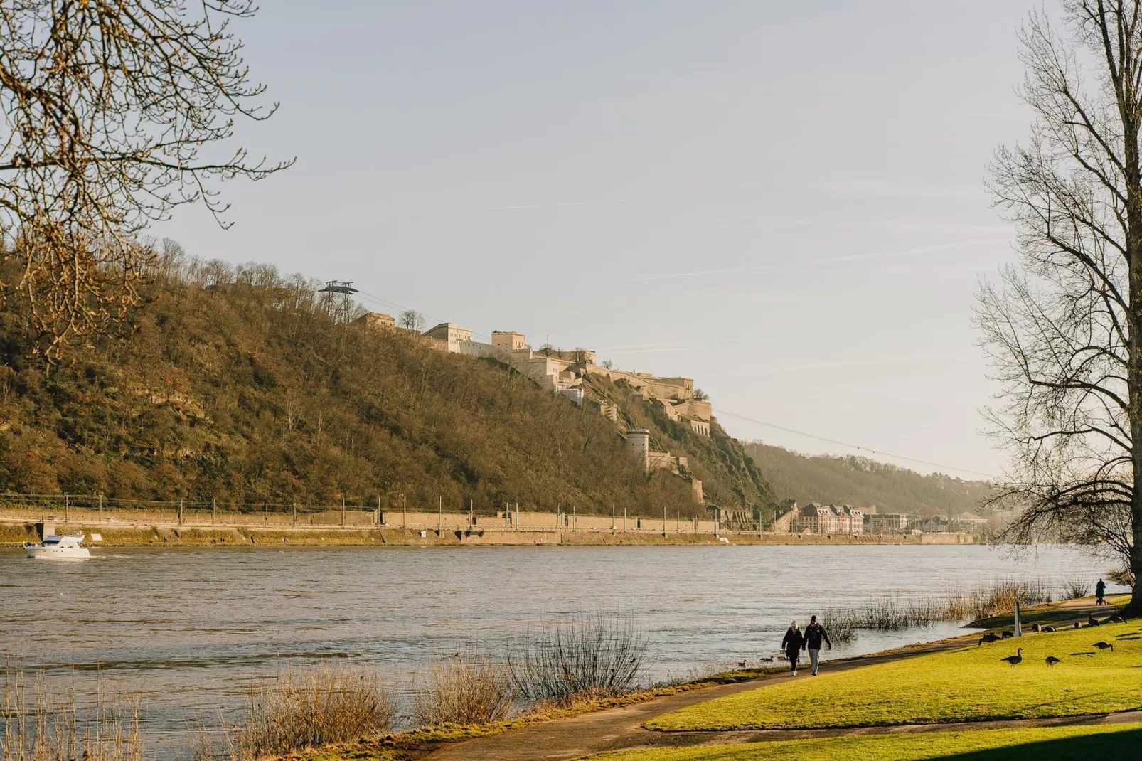Rheinblick-Gebieden zomer 5km