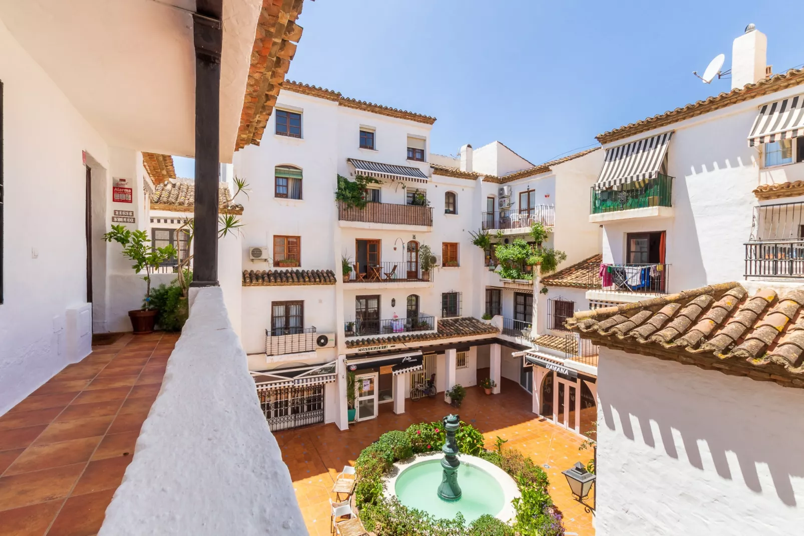 Fandango Pueblo Blanco-Terrasbalkon