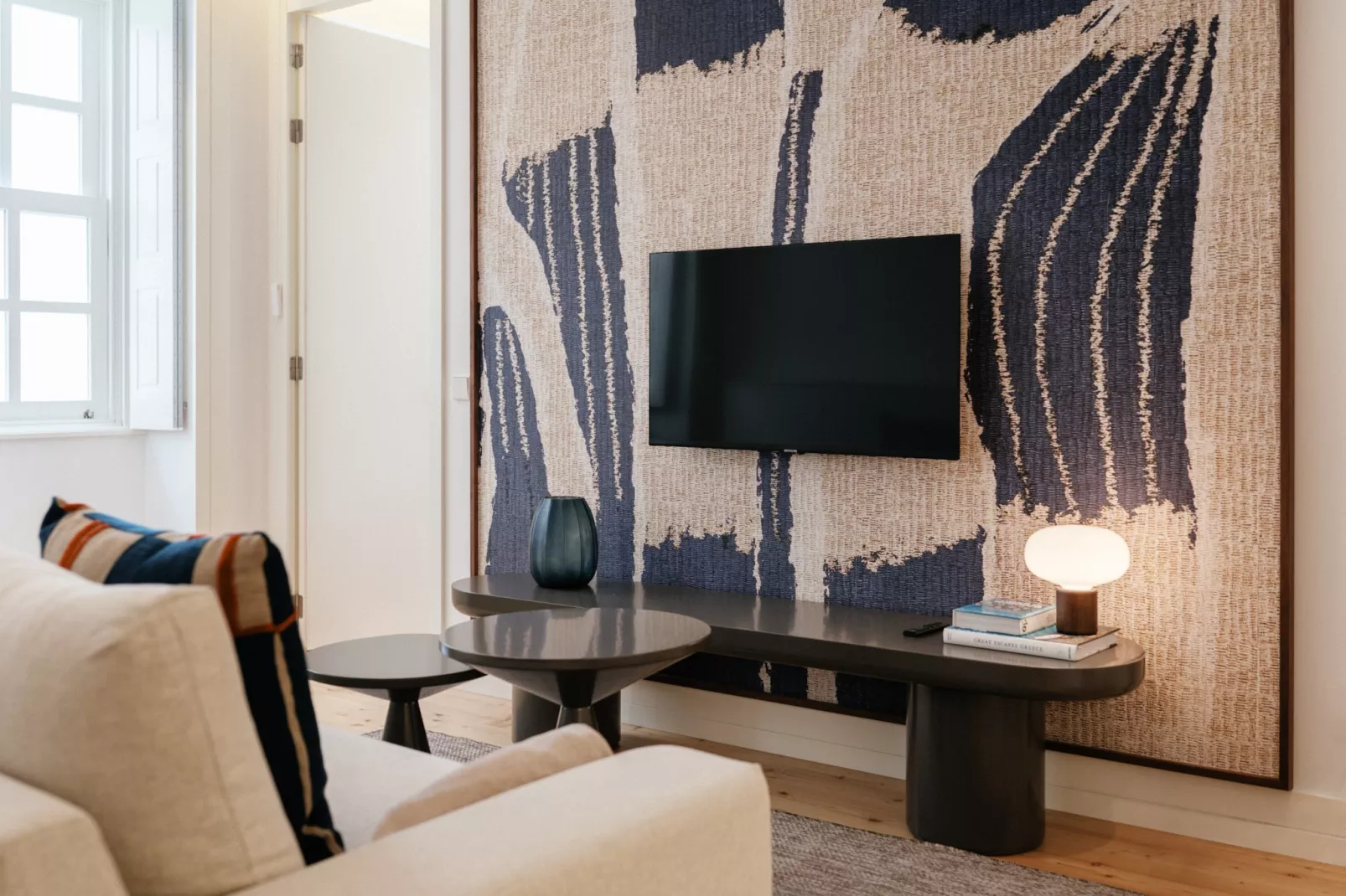 Feel Porto Clérigos Charm Flat 3.1-Woonkamer