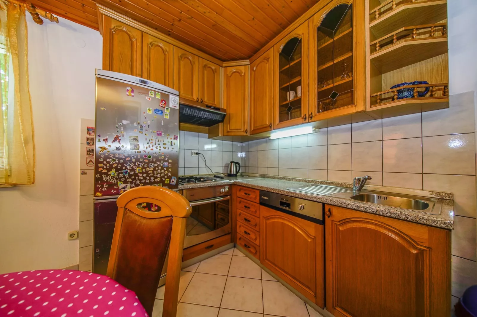 Apartment Mini Brač - One Bedroom Apartment with Terrace (ST)-Keuken